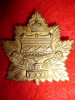 31st Battalion (Calgary, Alberta) Officer's Gilt Cap Badge   